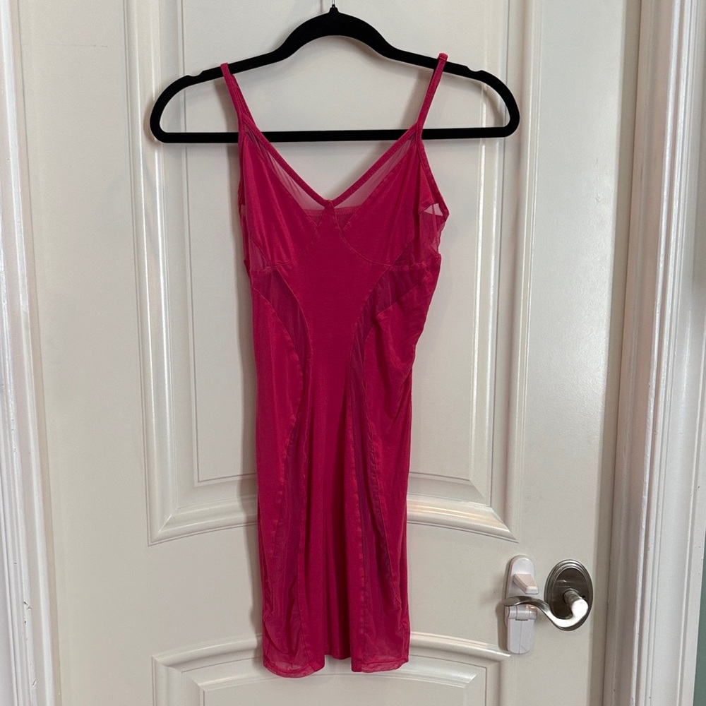 Elegant Pink Women's Bodycon Dress